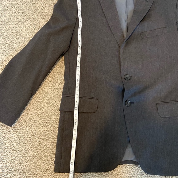 BR Charcoal Gray Two Piece Suit 40S - Picture 16 of 16